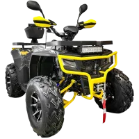 Квадроцикл Motax Grizlik U200 Lux (черный/желтый камуфляж)