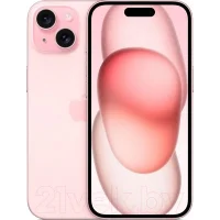 Смартфон Apple iPhone 15 128GB A3090 / A3089 (розовый)