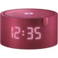 Умная колонка Яндекс Станция Новая Мини с часами YNDX-00020R (красный)