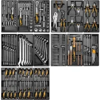 Универсальный набор инструментов Tolsen TT85412-189 (без тележки)