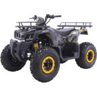 Квадроцикл Motax Grizlik T200 (черный/желтый камуфляж)