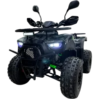 Квадроцикл Motax Grizlik Super Lux 2024 (черный/зеленый камуфляж)