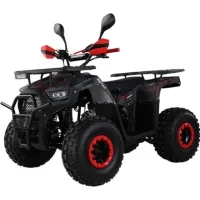 Квадроцикл Motax Grizlik Super Lux 2024 (черный/красный камуфляж)