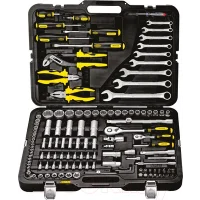 Универсальный набор инструментов BERGER 1/2'-1/4' / BG128-1214 (128 предметов)