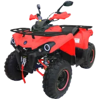 Квадроцикл Motax Grizlik 200 Ultra (черный/красный)