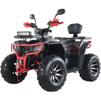 Квадроцикл Motax Grizlik U200 Lux (черный/красный камуфляж)