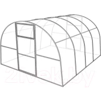 Каркас теплицы Белзабор B-Pro 3x8м 0.67м (дуга 20x20x0.8мм)