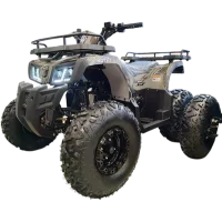 Квадроцикл Motax Grizlik T200 (черный/коричневый камуфляж)