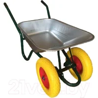 Тачка Limex T-070C (2 колеса, полиуретан / ось Сва)